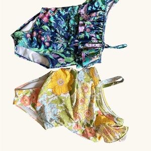 Floral One-Piece Swimsuit Bundle